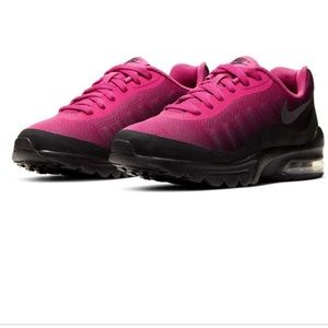 Nike Shoes | Nike Air Max Invigor GS Black, Pink Flash Running Shoes | Color: Black/Pink | Size: 5G | Luna960's Closet